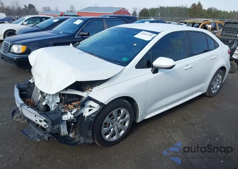 2021 Toyota Corolla Le из США, поврежденный, VIN JTDEPMAE8MJ130014